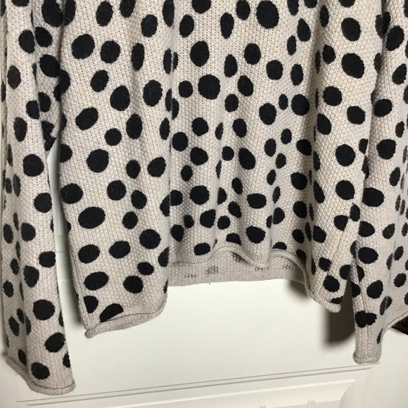 Madewell Leopard Dot Pullover Sweater Size Small. - Picture 4 of 9